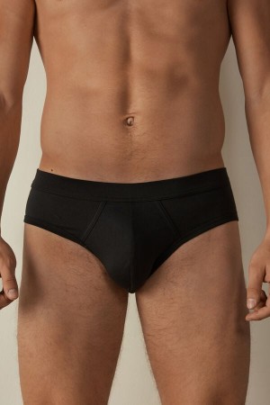 Chiloți Barbati Intimissimi Supima® Bumbac Negrii | RO SO2671